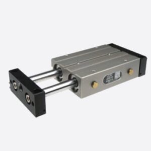 Schneider & Company - Compact pneumatic cylinder on a white background.